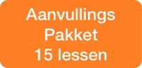 Aanvullingspakket 15 rijlessen (korting  45,00)  