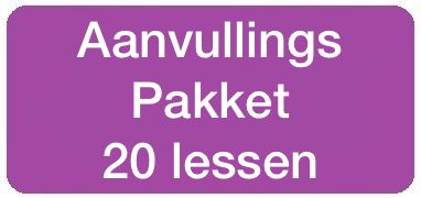 Aanvullingspakket 20 rijlessen (korting 80,00)